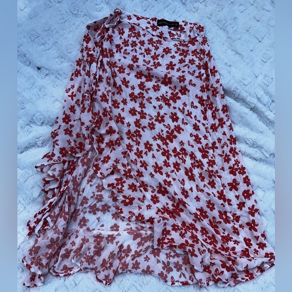 Kendall & Kylie Floral Slit Maxi Skirt - Size S - Picture 3 of 5